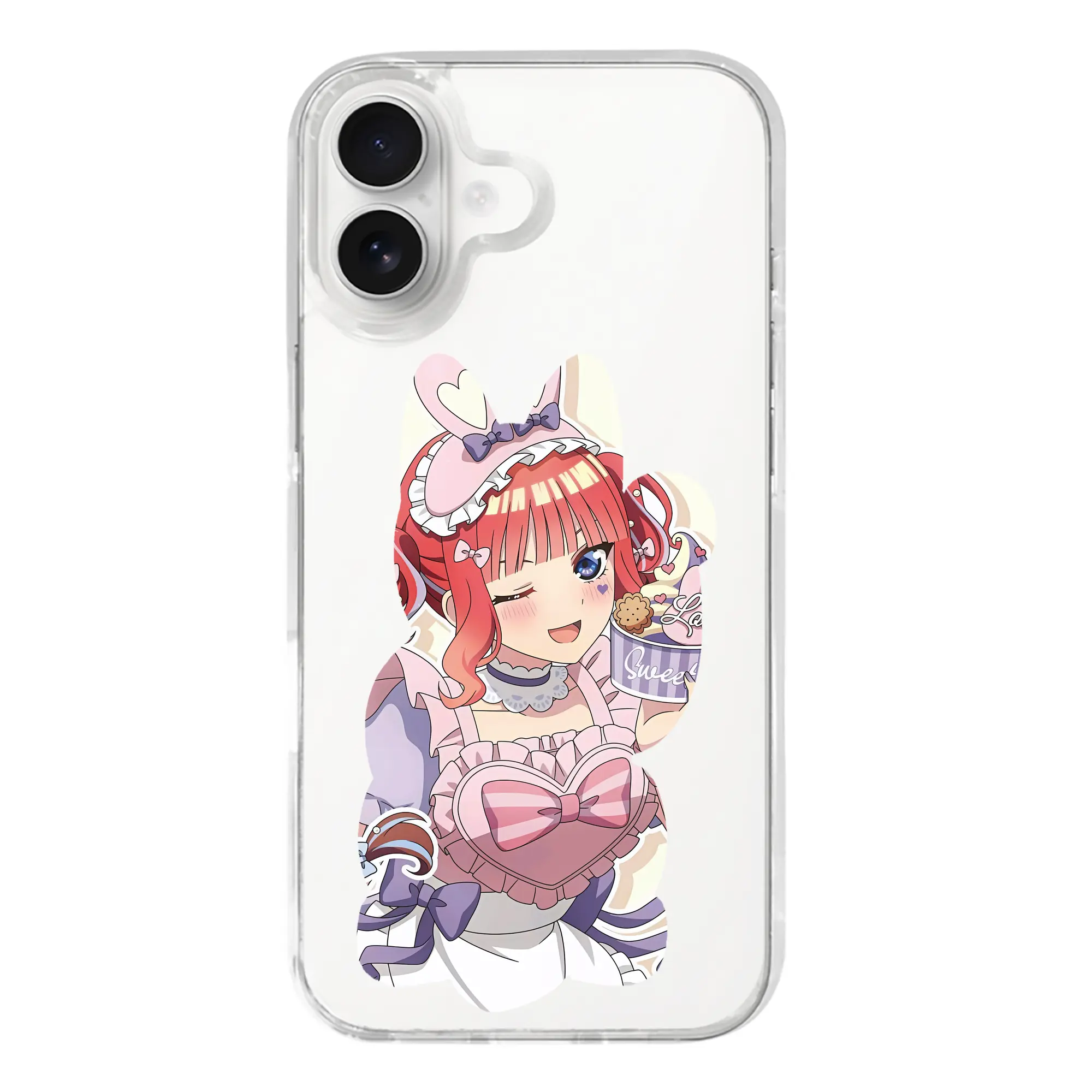 五等分の花嫁 グッズ 中野 二乃 - iPhone 17シリーズ 透明スマホケース – 薄型・耐衝撃・精密フィット保護カバー